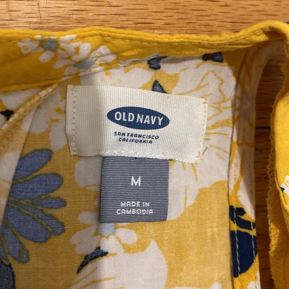 Old Navy floral sleeveless dress - Picture 4 of 6